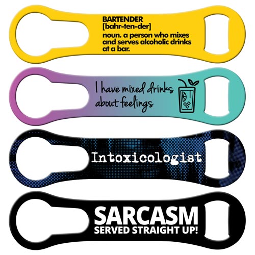 Bartender favorites V-Rod bottle openers