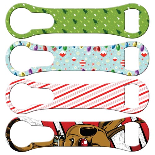 Holiday V-Rod bottle openers