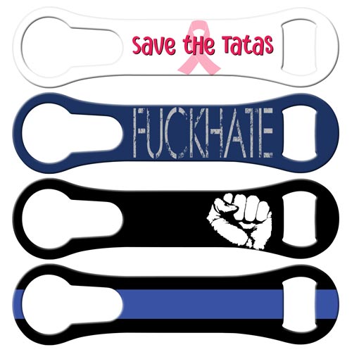 Ribbons and causes V-Rod bottle openers
