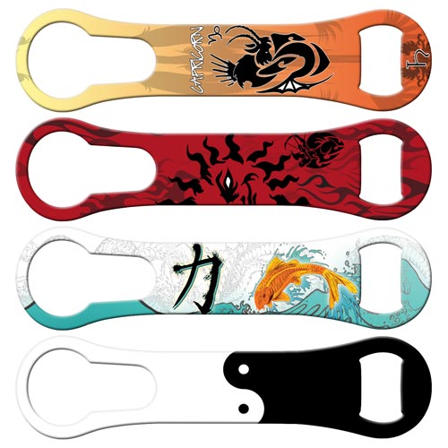 Zodiac astrology and zen V-Rod bottle openers